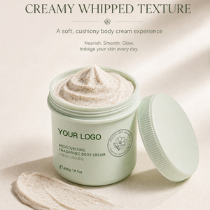 Crème Corporelle Hydratante et Exfoliante au Collagène et au Lait, 400g, Marque Blanche, 4 Parfums, Huiles Essentielles Naturelles, Soin Corporel - Product Image 2