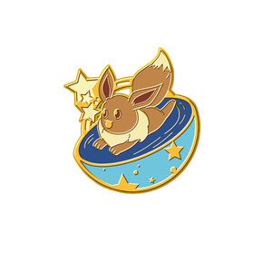 9 Diseños de Broches de Aleación Cloisonné de Alta Calidad de 3 cm para los Fans de los Monstruos Eevee, Jolteon, <span class=keywords><strong>Vaporeon</strong></span> y Flareon - Product Image 5