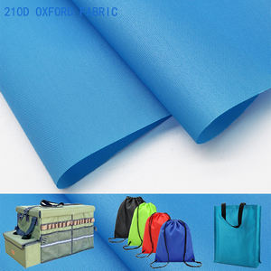 <span class=keywords><strong>Eest</strong></span> Sellers 210d Oxford tela Pu Pvc impermeable tienda equipaje tela personalizada impresa Oxford tela - Product Image 1
