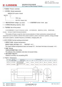 Fusibles de CC E-LINDER para Estaciones de Carga de Vehículos Eléctricos, Material de Cobre, Capacidad de Ruptura de 50kA, Certificación IEC <span class=keywords><strong>TUV</strong></span> <span class=keywords><strong>SUD</strong></span> - Product Image 2