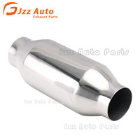 Auto Engine Systems Parts Stainless Steel Shell Euro 3 Standard Gas Clean High Flow Exhaust Universal Catalytic Converter