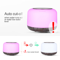 Diffuseur d'huiles essentielles électrique intelligent 300ML 500ML, aromathérapie ultrasonique, diffuseur d'arômes, machine à parfum avec lumière colorée pour la maison