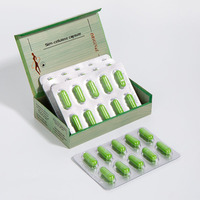 Capsules de nettoyage du côlon de qualité supérieure pour femmes, sans OGM, capsules amincissantes pour le contrôle du poids, suppléments à base de plantes pour le transit intestinal
