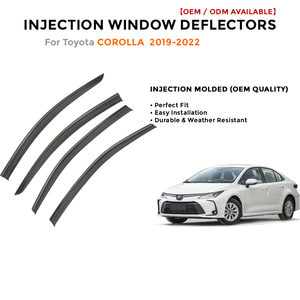 Deflectores de Ventana Laterales para Toyota LC200 2008-2019 Protector de Lluvia Accesorios de Coche - Product Image 2