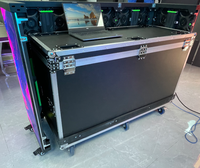 Cabina de DJ LED P2.6, Pantalla Publicitaria 3D GOB Plegable e Impermeable para Discotecas, Bodas, Escenarios y Eventos