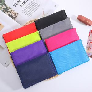 Hot Selling Fashion Reusable Grocery <b>Tote</b> <b>Bag</b> Custom Logo Foldable Shopping <b>Bag</b> Zippered Polyester/<b>Nylon</b> Letter Custom Colors - Product Image 6