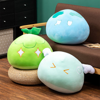 10-50CM Anime peluche doux peluche Kawaii jeu Genshin Slime Figure peluche poupée peluches oreiller Anime mignon filles cadeau