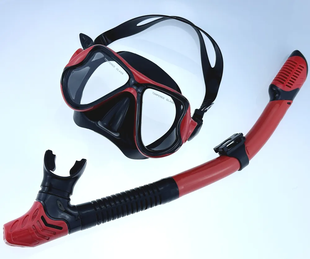 2023 Professionele Waterdichte Frame Full Face Duikmasker Met Volledig Droge Snorkelbuis Voor Snorkelen En Duiken