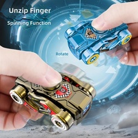 Kreativer Fingerspitzen-Spinner Handbetriebener Mechanischer Plastik-Transformations-Roboterhund Drehspielzeug - Großhandel