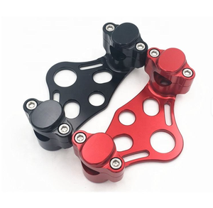 Nouvelle pince de guidon de moto en aluminium CNC durable pour Speedway/<span class=keywords><strong>Grasstrack</strong></span>, fabriquée en Chine - Product Image 5