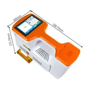 Portable Handheld Printer Touch Screen Fiber Laser Marking Machine With Battery Handheld Lithium Battery Laser Printer