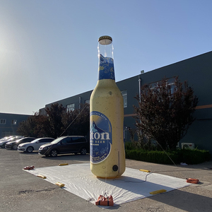 Bơm hơi khổng lồ bia chai với tùy chỉnh UV in ấn kín Thiết kế PVC chất liệu 6M mô hình cho tổ chức sự kiện khuyến mãi - Product Image 5