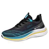 Chaussures de course ultra-légères pour hommes et femmes, empeigne en mesh, baskets tendance, style de marche en plein air, chaussures de sport