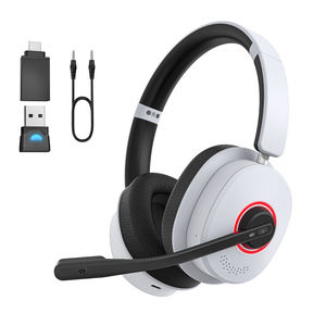 <span class=keywords><strong>Casque</strong></span> Gaming Sans Fil avec Micro ENC Double Connectivité 2.4G et <span class=keywords><strong>Bluetooth</strong></span> Faible Latence Conception Circum-Auriculaire pour PC <span class=keywords><strong>PS4</strong></span> PS5 XBOX Switch - Product Image 2