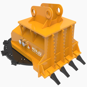 Máquina trituradora de árboles pequeños Excavadora de pista Excavadora Cortacésped Maquinaria forestal Mulcher forestal - Product Image 5