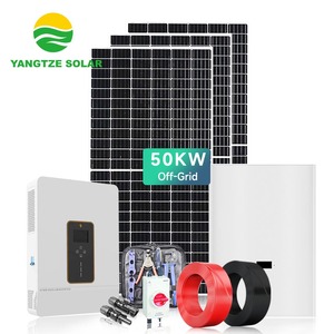 Sistema de Energía Solar de 50 kw 50kva Fuera de la Red con Batería de Litio LiFePO4 o Batería de Gel de Plomo-Ácido, Compre Paneles <span class=keywords><strong>Solares</strong></span> Directamente de China - Product Image 1