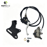 Kit d'étrier de frein arrière KOTORQ ETM RTR Ultra Bee, avec levier hydraulique, tuyau et support CNC pour pièces de moto électrique