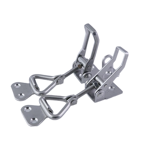 4001 Plus with Triangle Screw <strong>Loop</strong> Lock Adjustable Small Self-Locking Toggle <strong>Latch</strong> Clip - Product Image 1