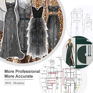 2025 thiết kế mới dài tay áo dây giày cắt ra có thể điều chỉnh vành đai nhiều màu hoa trắng Linen Thêu váy ngắn cho phụ nữ - Product Image 5