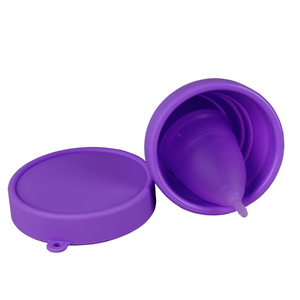 2020 nuevo médico señora período plegable de Copa Menstrual de la FDA esterilizador de silicona - Product Image 5