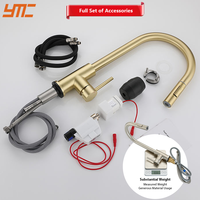 YMC haute qualité SUS304 conception moderne Chrome mitigeur mitigeur mitigeur extractible robinets de cuisine robinet robinet cuisine