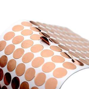 Ruban adhésif en cuivre conducteur acrylique découpé en points, simple face, transformateurs, téléphones mobiles, masquage antistatique, taille personnalisée - Product Image 1