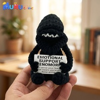 Poupée au crochet faite à la main, jouet en peluche Amigurumi, animal en peluche pour la décoration de la maison, du bureau ou du bureau à domicile, cadeau