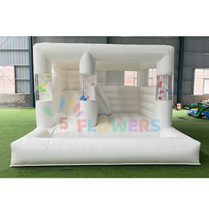 Maison <span class=keywords><strong>de</strong></span> rebond en PVC Offre Spéciale Combo avec ballons Videur gonflable avec fosse à balles et toboggan Château plein d'entrain - Product Image 5