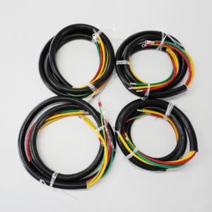 มอเตอร์สายเคเบิลแบบพิเศษสายทองแดงบริสุทธิ์พัดลมหมุนเวียนสำหรับห้องอบอิเล็กทรอนิกส์ยางไนล่อนหนาแน่นทนอุณหภูมิสูง - Product Image 5