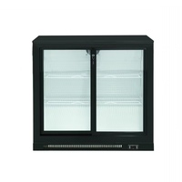 Réfrigérateur de bar pour bières et boissons, vitrine réfrigérée compacte pour hôtels et restaurants