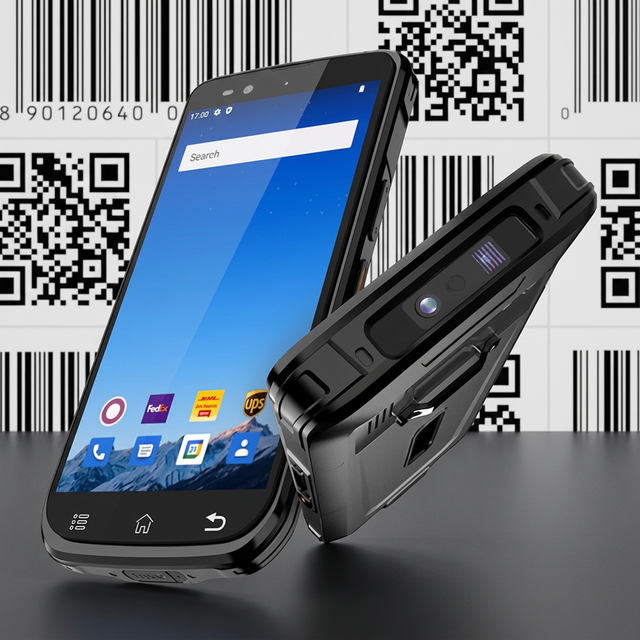 2026 PDA Android 12 6'' 4G IP67 1D 2D Mobile Barcode Scanner Tablet PC Inventory Management System Rugged Handheld in Stock