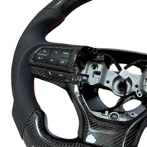 Volante de Fibra de Carbono para Toyota Hilux, Fortuner, Land Cruiser GR, Previa, Prado, LC79, LC70, LC76, Camry, Passo, <span class=keywords><strong>Corolla</strong></span> - Product Image 4