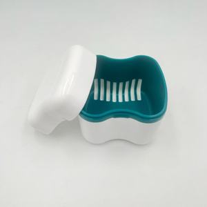 Copa de dentadura, retenedores de ortodoncia, caja de <span class=keywords><strong>limpieza</strong></span>, contenedor de protección <span class=keywords><strong>bucal</strong></span> con colador - Product Image 5