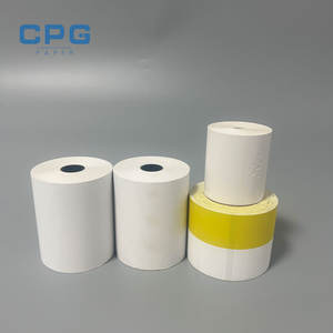 Fournisseur de papier thermique 57mm 80mm Machine POS/EDC Caisse enregistreuse Papier de reçu sans BPA Imprimante thermique de reçus Rouleau de papier 80mm - Product Image 1