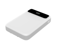 Chargeur de téléphone portable mini portable au lithium, alimentation numérique LCD, chargeur rapide, prise en charge PD 20W, batterie externe 10000mAh