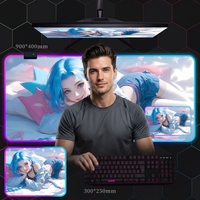 Gaming-muismat Anime Design Groot formaat Antislip Natuurrubber voor computer Laptop Desktop