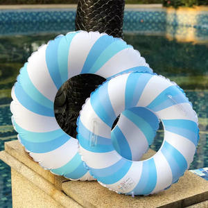 Popolare nuovo Design gonfiabile anello di nuoto per adulti chiaro piscina galleggiante per le vacanze estive per i bambini - Product Image 1