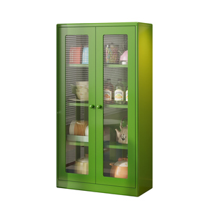 Tủ sách thép hiện đại, cửa kính, 5 tầng, có thể điều chỉnh, xuất xưởng trực tiếp, dùng cho phòng khách/khách sạn - Product Image 2