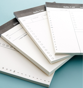 Bloc de notas personalizado barato, lista de pedidos de bloc de notas, lista de verificación de bloc de notas con horario diario - Product Image 6