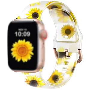 <span class=keywords><strong>Correa</strong></span> de Reloj Deportiva de Silicona de Lujo Personalizada, Transpirable, con Cierre de Mariposa, <span class=keywords><strong>Correa</strong></span> de TPU <span class=keywords><strong>Transparente</strong></span> <span class=keywords><strong>para</strong></span> Reloj Serie 8 7 SE 6 5 4 3 - Product Image 3
