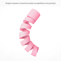 Vente en gros d'usine : Protège-câbles en silicone en spirale pour câble de charge iPhone