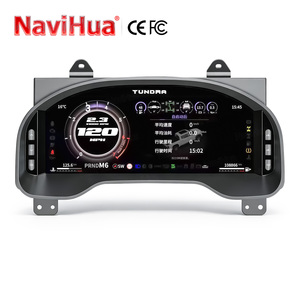 หน้าจอแสดงผล NaviHua ขนาด 12.3 นิ้ว สำหรับ Toyota Tundra ปี 2014-2022 จอ LCD แดชบอร์ดรถยนต์ ชุดหน้าปัดดิจิตอล อัพเกรดมาตรวัดความเร็ว - Product Image 3