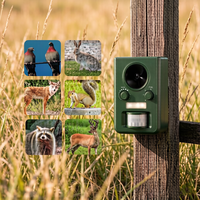 Répulsif à ultrasons pour chats 2026, version améliorée, détecteur de mouvement PIR, dissuasion des animaux pour jardin, répulsif pour hérissons, chats et chiens