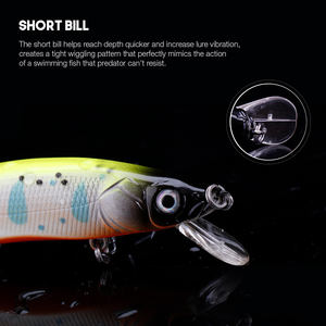 ขายส่ง 11 ซม.13g เหล็ก 3D การพิมพ์พลาสติก ABS เหยื่อตก<span class=keywords><strong>ปลา</strong></span>ประดิษฐ์ minow lure - Product Image 5