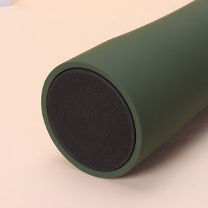Termo de acero inoxidable de ajuste delgado con asa y pajita, 500 ml, portátil para viajes al aire libre, deportes, senderismo y ciclismo - Product Image 2