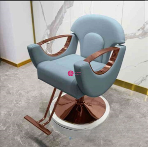 Équipement de Salon de coiffure pour femmes, hommes, style Vintage, Salon de coiffure, meubles blancs, chaise de Salon inclinable, à vendre - Product Image 4