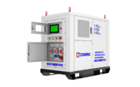 Centrale Électrique Portable à Stockage d'Énergie Intégré 60 kWh, Sortie AC 30 kW, Batterie LiFePO4 Certifiée CE, 6000 Cycles