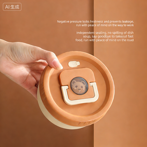 กล่องข้าวพับได้ สแตนเลส 304 ปลอดสาร BPA ใช้กับไมโครเวฟได้ ป้องกันการรั่วซึม พกพาสะดวก ความจุ <span class=keywords><strong>1</strong></span>-<span class=keywords><strong>3</strong></span> ลิตร สำหรับเด็กและนักเรียน - Product Image 3