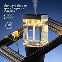 Nouveau diffuseur d'arômes intelligent 500 ml, pulvérisation Starlight, pour la maison, le salon, parfum automatique, lampe d'ambiance romantique, luxe, amélioration du sommeil