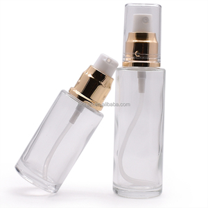 Bán Buôn trong suốt Frosted phẳng VAI THỦY tinh chai lotion tốt Mist Glass Spray Chai - Product Image 3